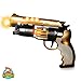 Blade Runner Toy Gun with Sound Pistol Gun Play Guns | Durable Design, Nonslip Grip, Rotating Bullet Chamber & Lights | for Pretend Play, Parties, Halloween, Police & Cowboy Dress Up Toy Gun