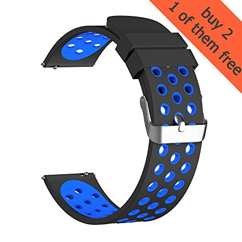 Universal bands for samsung gear s3/pebble time/moto 36…