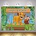 BINQOO Baby Simba Lion King Backdrop Background Kids Childrens Boys Birthday Party Photography Photo Vinyl Decoration 5x3ft