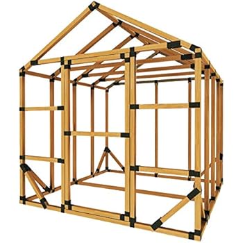 Amazon.com : E-Z Frames 10X16 Standard Storage Shed KIt 