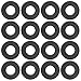 Brybelly Universal Black Nylon Washers for Standard Foosball Tables (Pack of 16)