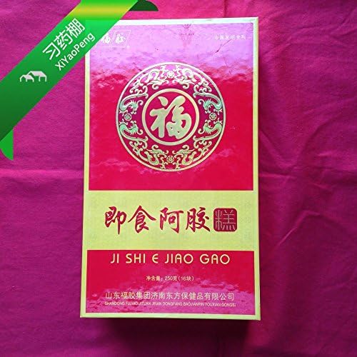 [Damaged Box] Ejiaogao E Jiao Gao Guyuangao Gu Yuan Gao Fupai Fu Pai Ass Gelatin Cake Donkey Hide Glue Cake 福牌 阿胶糕 固元膏 1box(250g)
