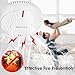Lecoolife 2 Pack Smoke Detector Fire Alarm Built-in 10 Year Sealed Battery with Photoelectric Sensor