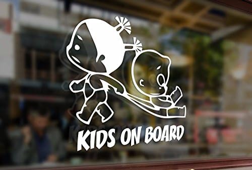 25センチメートル 子供 人気 男の子 赤ちゃん 女の子 ビニールステッカー 面白いデカール ガラススケートボード 壁 車 窓 パソコン バンパー スノーボード