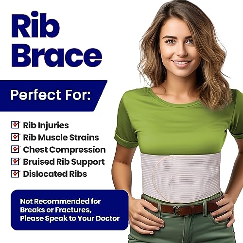 Rib Brace Chest Binder Rib Belt To Reduce Rib Cage Pain. Chest