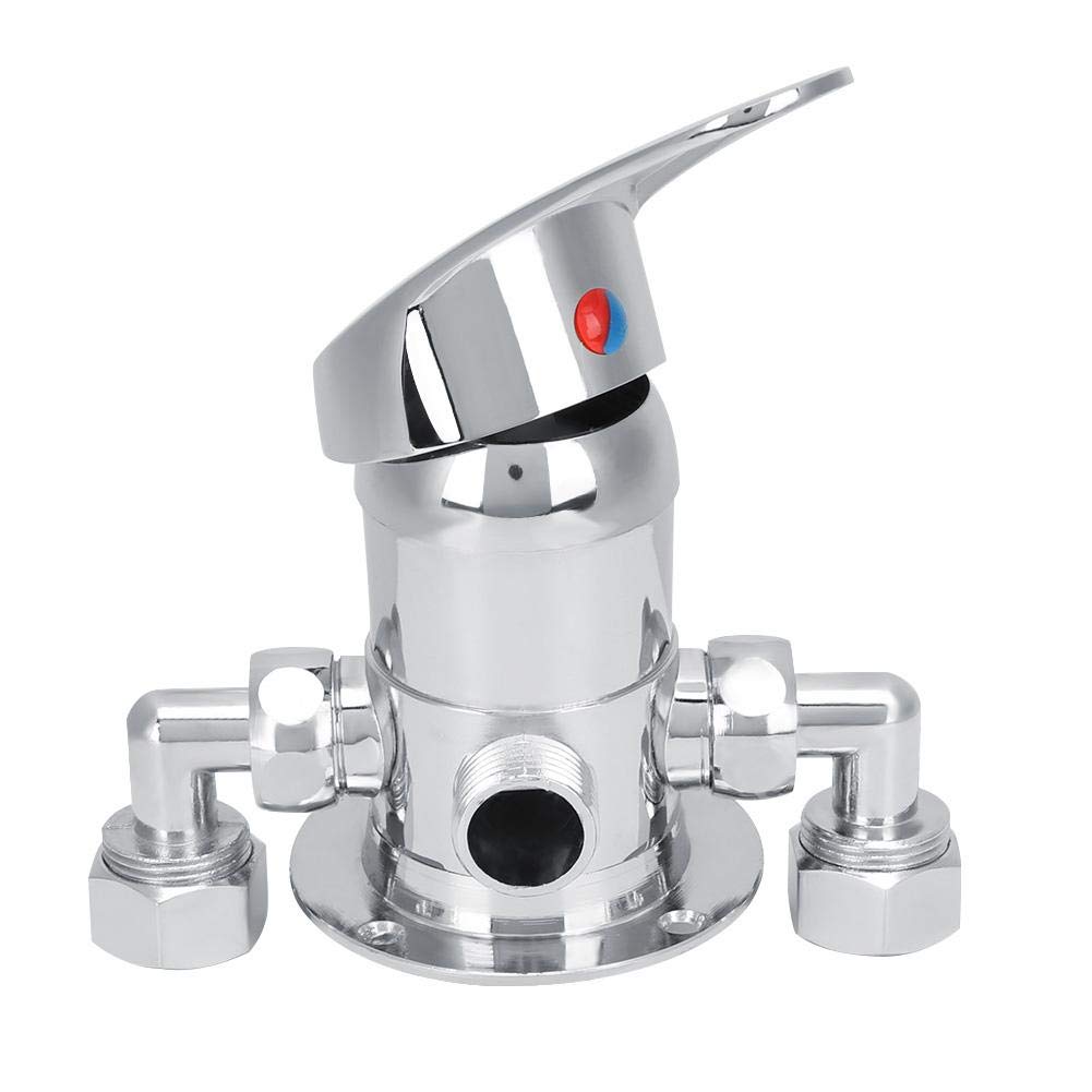 G1/2in Zinc Alloy Multi-Functional Solar Shower Water Mixing Tee Angle Valve for Bathroom