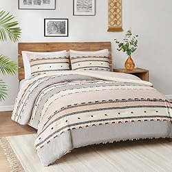 Hyde Lane Modern Farmhouse Comforter Set King, Boho