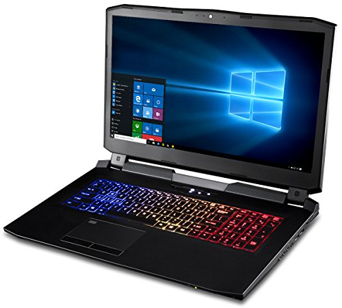 CUK P775VR Ultimate VR Ready Gamer Notebook (Intel i7-8700K, 32GB RAM, 500GB NVMe SSD + 1TB HDD, NVIDIA GeForce GTX 1080 8GB, 17.3" FHD 144Hz IPS, Windows 10 Home) 8th Gen Gaming Laptop