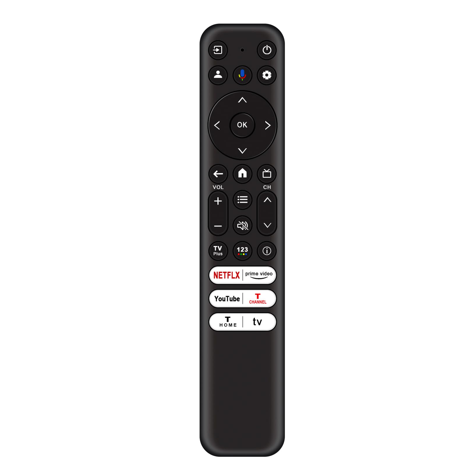 Photo 1 of AIDITIYMI RC813 FMB1 Replacement Remote Control Compatible with TCL TV 43S450G 50S450G 55S450G 58S450G 65S450G 75S450G 85S450G 55Q550G 50Q550G 65Q550G 50S45G 98S550G 55S470G 55Q670G 65Q670G 75Q670G