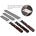 Icing Spatula, BESTOMZ 3 Offset Cake Spatula Set with Wooden Handle Stainless Steel Cake Decorating Spatulas (5.7