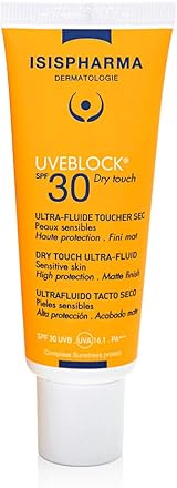 IsisPharma Uveblock SPF 30+ Dry Touch Ultra Fluid Sunscreen 40ml view 1