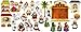 Nativity Scene Felt Figures for Flannel Board Stories Birth of Jesus Christmas- Precut & Ready to Use