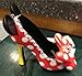 Disney Parks Minnie Mouse Shoe Figurine Ornament NEW