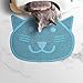 Fresh Step Kitty Litter Trapper Keeper - Cat Shaped Litter Mat for All Cats, Great for Cleaning Up After Your Cat - 23.5