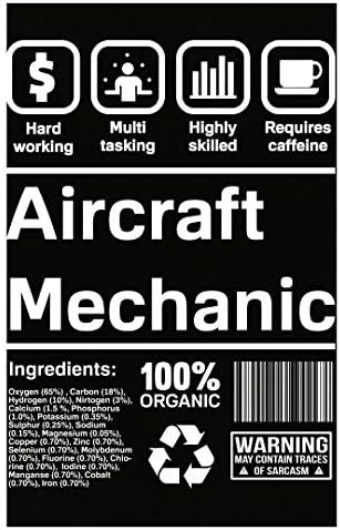 Esparosa Aircraft Mechanic Gifts Funny Job Description - Poster