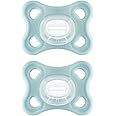 MAM Comfort Pacifiers, Newborn Pacifiers (2 Pack) MAM Pacifiers 3-12 Months, Best Pacifier for Breastfed Babies, Unisex Silicone Pacifier