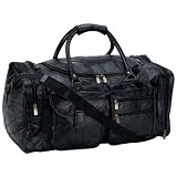 B&F 704514 Embassy 25 In. Leather Cowhide Duffle Bg [Kitchen], LULCW25 Bag, Multicolored