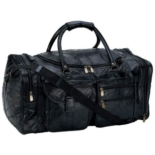 B&F 704514 Embassy 25 In. Leather Cowhide Duffle Bg [Kitchen], LULCW25 Bag, Multicolored