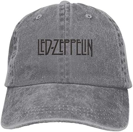 Wons Men Logo Decal Cotton Washed Denim Leisure Hat Adjustable Black