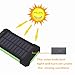 DoSHIn 20000mah Solar Charger Dual USB Solar Power Bank with LED Light for iPhone 6 Plus,iPod, Samsung Galaxy S6 and More (Green)