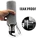 TOPOKO 25 Oz Stainless Steel Water Bottle Single-Layer Sports Bottle Flip Top Spout With Nylon Sleeve