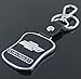 CHAMPLED CHEVROLET Emblem Keychain Keyring Logo Fashion BLACK Titanium Symbol Sign Badge Personalized Custom Logotipo Quality Metal Alloy Nice Gift for Man Woman