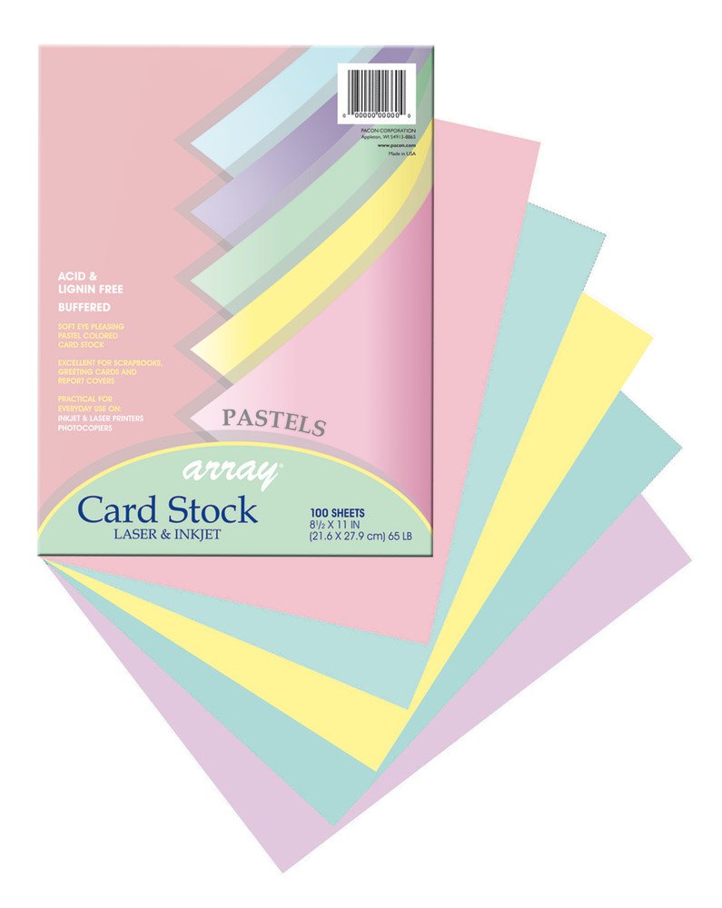 101172 x 11-in 100 Sheets Pacon Cardstock 8.5-in Bright Yellow