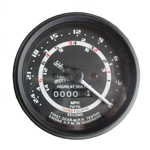 Tachometer (Proofmeter) Gauge - 5 Speed with Aftermarket Style Needle Ford 651 881 851 861 900 621 2120 2110 700 4140 650 841 4000 NAA 681 941 501 901 821 701 801 800 4130 611 641 600 2000 631 601
