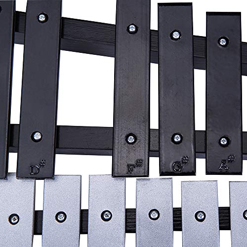Yinama Glockenspiel Xylophone Professional Percussion Musical Instrument 25 Note