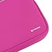 8.9-10.1 inch Tablet Sleeve, Evecase 8.9~10.1 inch Ultra-Portable Neoprene Zipper Carrying Sleeve Case Bag with Accessory Pocket - Hot Pink/Green