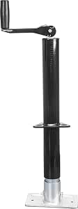 HPDMC A-Frame Trailer Jack - 1 Ton (2000 Lb) Capacity, Zinc Coated, Adjustable 10.5" To 24.5" Height - View #6