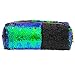 MHJY Mermaid Sequin Pencil Case Cosmetic Bag Magic Reversible Sequins Makeup Bag Pencil Pouch Glitter Handbag
