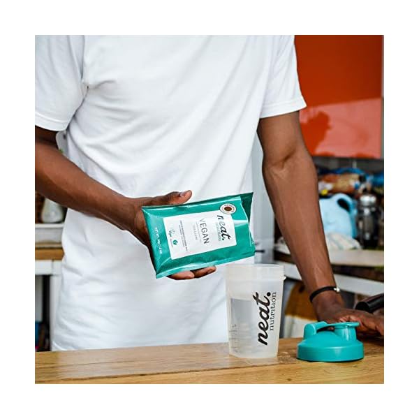 Neat-Nutrition-Protein-Shaker-Bottle-400ml-Sports-Supplements-shakers-for-Mixing-Protein-Shakes Neat Nutrition Protein Shaker Bottle, Easy to Use Shaker Bottle for Protein Shakes and Sports Drinks, 400mL Protein…