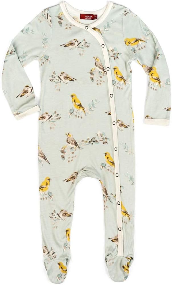 milkbarn footed romper