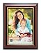 kieragrace Kylie Picture Frame, 5 by 7 Inch, Brown with Gold Line