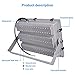 Viugreum 300W LED Flood Lights Outdoor, Slim Design 30000LM IP65 Waterproof Super Bright Security Lights, Daylight White 6500K Stadium Lights for Garden, Garage, Factory, Warehouse