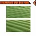 KingCamp Self Inflating Sleeping Pad for Camping Double Sleeping Mat with 2 Travel Pillows Foam Camping Pad as Car Mattress for Hiking Backpacking Tent Car Green