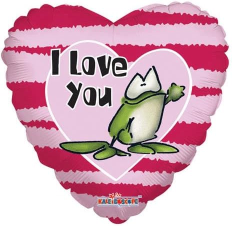 18" Jeli Deli Frog I Love You