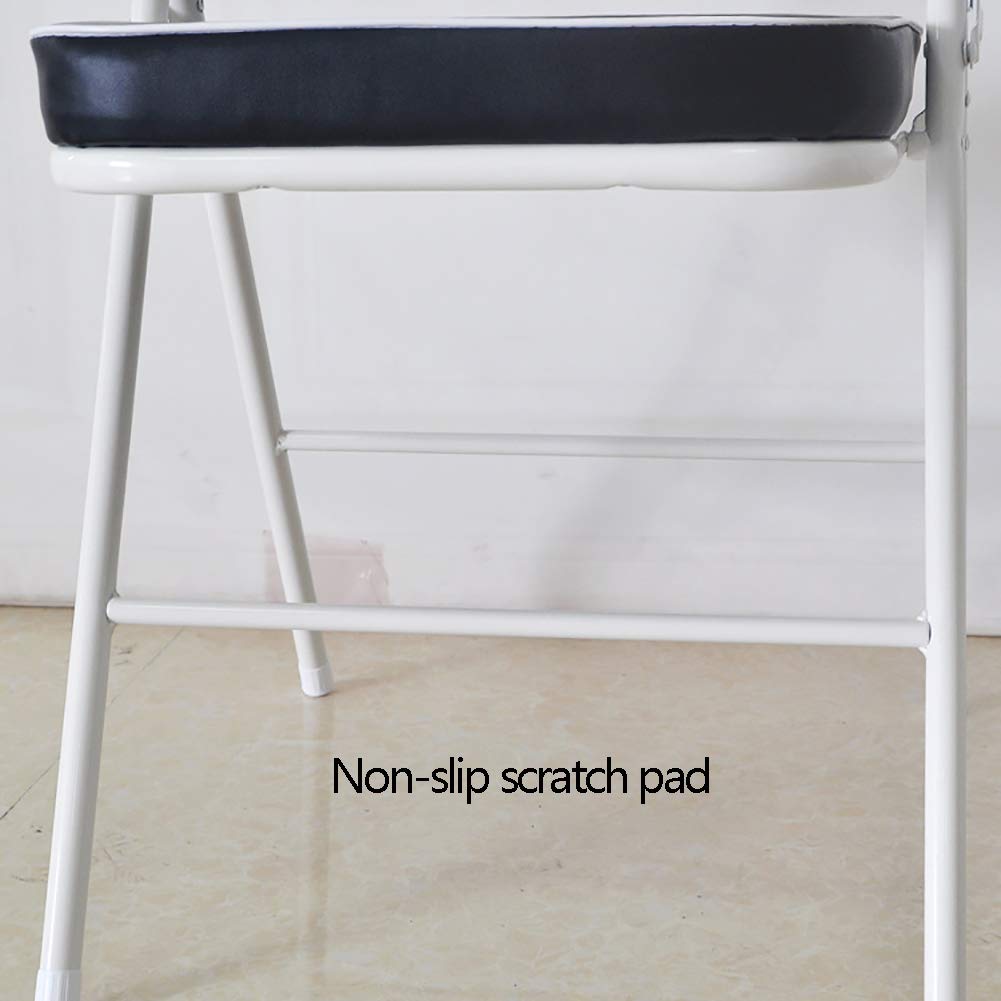 einfache Aufbewahrung und stapelbar ZDYLM-Y Home Klappstuhl gepolsterte