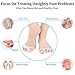 Toe Separators,Gel Toe Separator Toe Straightener Toe Stretchers Used for Relaxing Toes Bunion Relief Hammer Toe Overlapping Toes for Women and Men Hallux Valgus Corrector (white)