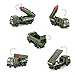 Tuko Pull Back Toy Cars Alloy Die-cast Military Vehicles for kids Ages up 3+