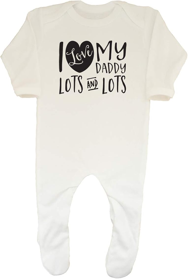 i love daddy sleepsuit