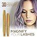 400X Pure Silk Fiber Lash Mascara [Ultra Black Volume and Length], Longer & Thicker Eyelashes. Waterproof, Long Lasting, Instant & Very Easy to Apply, Smudge-proof, Hypoallergenic