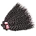 Ali Julia Brazilian Virgin Curly Hair Weave 8A Grade 100% Unprocessed Human Hair Weft Extensions Natural Color 95-100g/pc(8 10 12 inch)