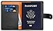 Simpac Leather Passport Holder Wallet Cover Case Travel Wallet RFID Blocking 8 Contract Colors