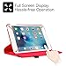 Fintie Rotating Case for iPad Mini 4-360 Degree Rotating Stand Case with Smart Cover Auto Sleep/Wake Feature for iPad Mini 4 (2015 Release), Red