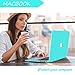 Bodyguard MacBook pro 13 case,Plastic Hard Case with Keyboard Cover for Apple MacBook pro 13 inch(AA1278),Turquoise