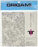 Aitoh RJR-05 Riggsbee Design-Feet Origami Paper, 6-Feet by 6-Inch, Black/White, 40-Pack