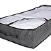 DII Breathable, Under the Bed or Closet Soft Storage Bag with Clear Viewing Window & Zipper Closure for Clothing, Linens, & Shoes (Chest Size - 40 x 18 x 6