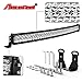 LED Light Bar, Autofeel 42 Inch 240W Curved Light Bar 5D Lens Spot Flood Combo Beam LED Work Diving Lights for Off Road Jeep ATV AWD SUV 4WD 4x4 Pickup